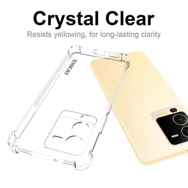ENKAY Transparent TPU Shockproof Phone Case, For vivo S15 5G, For vivo S15e 5G