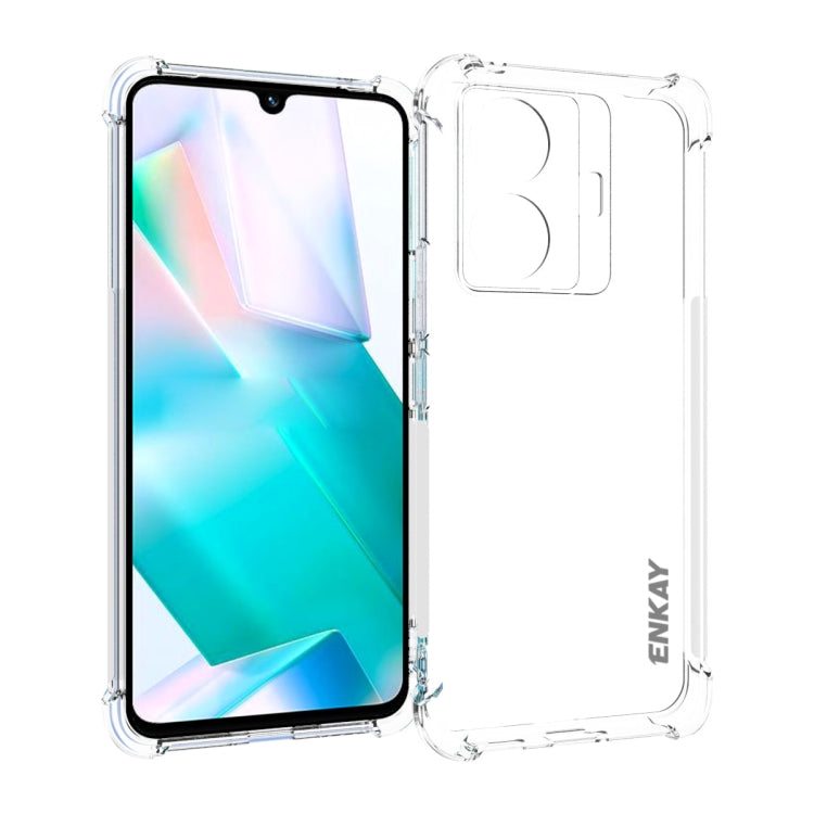 ENKAY Transparent TPU Shockproof Phone Case, For vivo S15 5G, For vivo S15e 5G