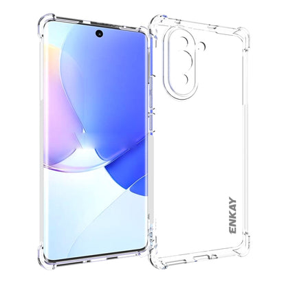 ENKAY Transparent TPU Shockproof Phone Case, For Huawei Mate 50 Pro 4G, For Huawei Mate 50, For Huawei Nova 10 4G, For Huawei Nova 10 Pro 4G