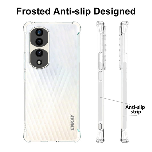 ENKAY Transparent TPU Shockproof Phone Case, For Honor 70 Pro / 70 Pro+, For Honor 70, For Honor X8, For Honor X9 4G / 5G