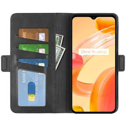For OPPO Realme C30 4G Dual-side Magnetic Buckle Horizontal Flip Leather Phone Case, For OPPO Realme C30 4G