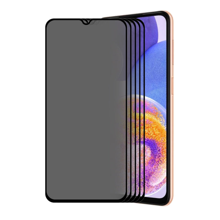 For Samsung Galaxy F13 / A23 ENKAY Hat-Prince 28 degree Anti-peeping Tempered Glass Film, For Samsung Galaxy F13(1 PC), For Samsung Galaxy F13(2 PCS), For Samsung Galaxy F13(5 PCS)