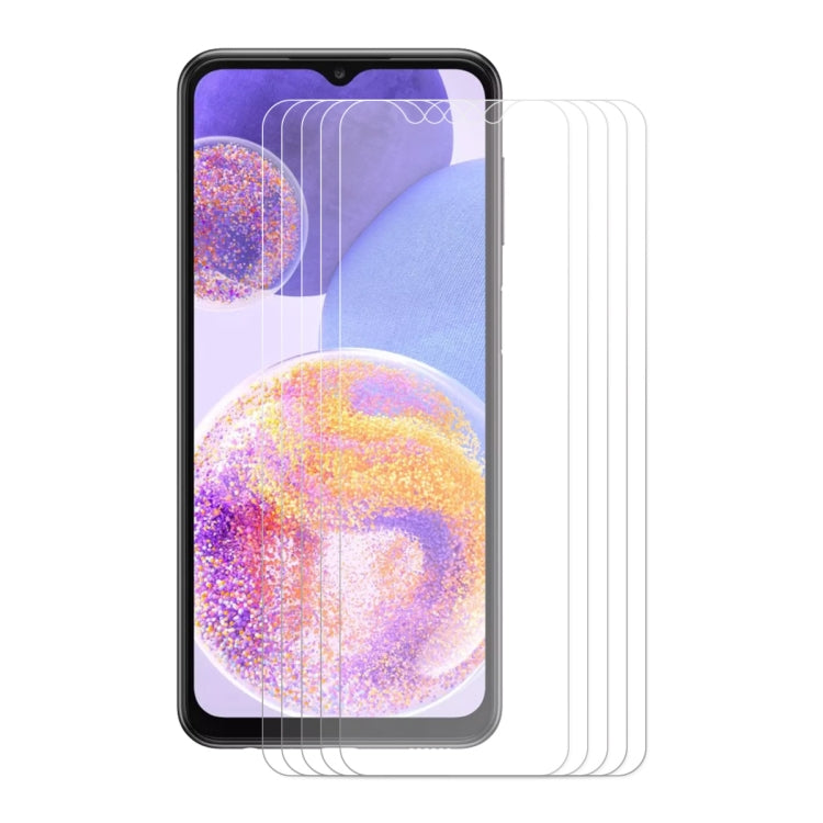 For Samsung Galaxy A23 ENKAY Hat-Prince 0.26mm 9H 2.5D Tempered Glass Screen Film, For Samsung Galaxy A23(1 PC), For Samsung Galaxy A23(2 PCS), For Samsung Galaxy A23(5 PCS), For Samsung Galaxy A23(10 PCS)