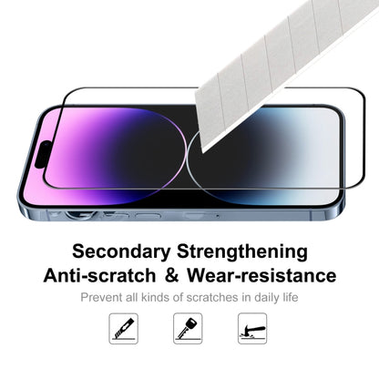 For iPhone 14 Pro Max ENKAY 6D Full Glue Tempered Glass Full Film, For iPhone 14 Pro Max (1 PC), For iPhone 14 Pro Max (2 PCS), For iPhone 14 Pro Max (5 PCS)