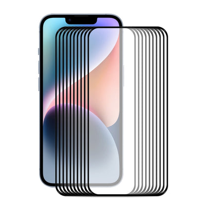 ENKAY Full Glue 0.26mm 9H 2.5D Tempered Glass Full Filmfor iPhone 14, For iPhone 14 (1 PC), For iPhone 14 (2pcs), For iPhone 14 (5pcs), For iPhone 14 (10pcs)