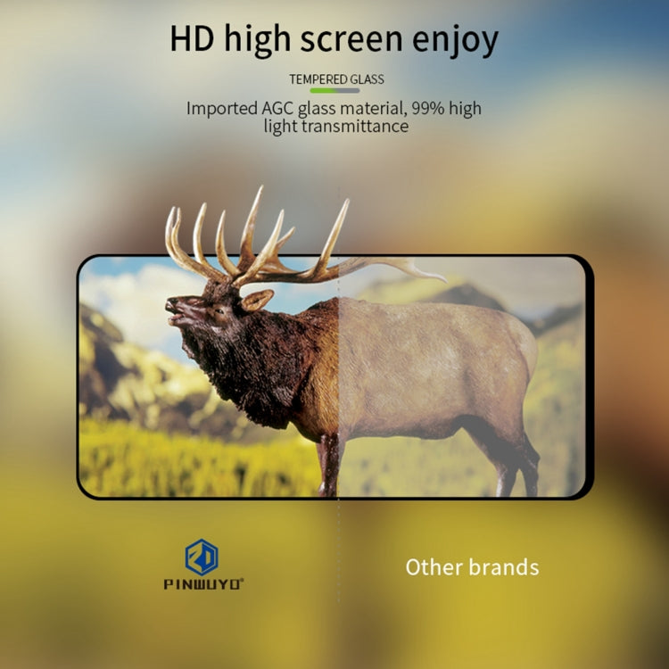 PINWUYO 9H 2.5D Full Screen Tempered Glass Film, For Realme GT2 Explorer Master, For Samsung Galaxy Z Fold4, For Alcatel 1B 2022, For Alcatel 1 SE