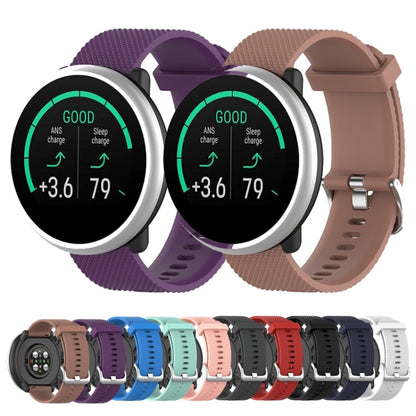 For POLAR Ignite Fashion Textured Silicone Replacement Watch Band