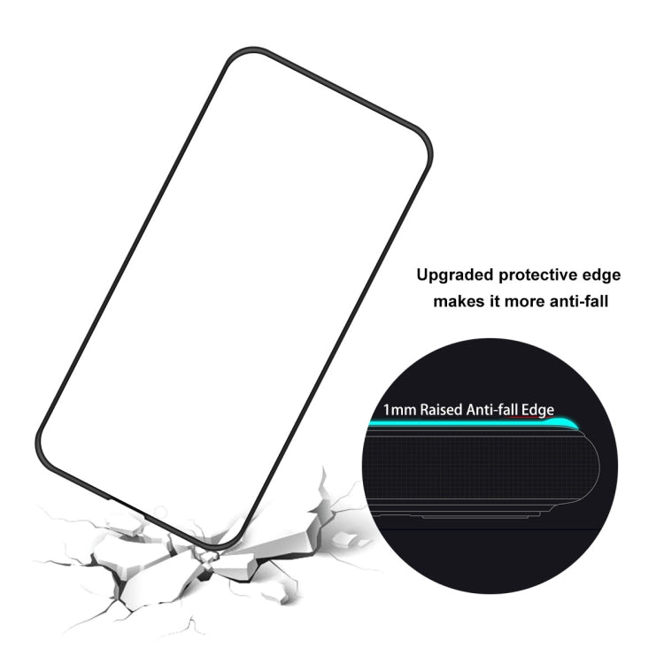 ENKAY Full Glue Tempered Glass Anti-fall Full Film for iPhone 14, For iPhone 14 (1 PC), For iPhone 14 (2pcs), For iPhone 14 (5pcs)