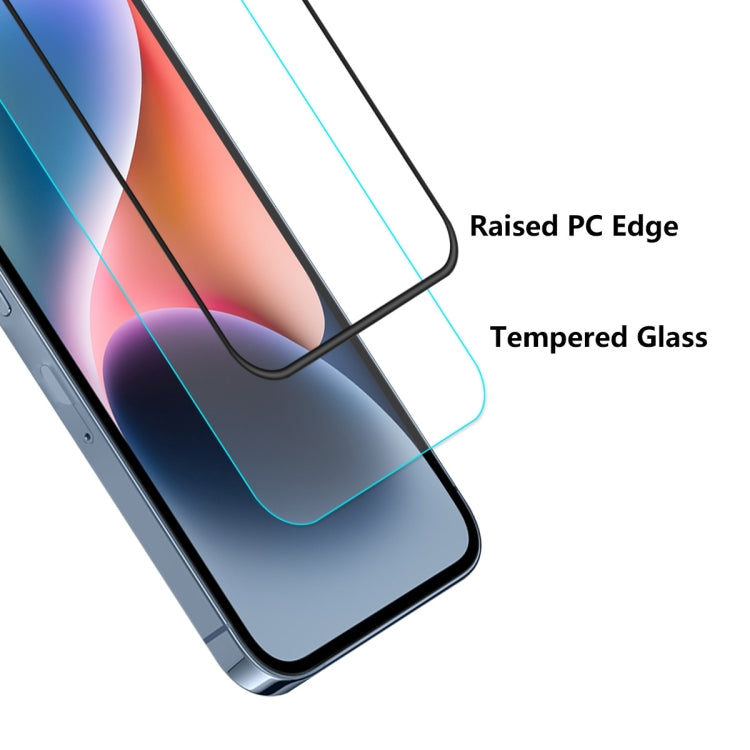 ENKAY Full Glue Tempered Glass Anti-fall Full Film for iPhone 14, For iPhone 14 (1 PC), For iPhone 14 (2pcs), For iPhone 14 (5pcs)