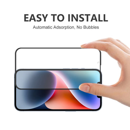 ENKAY Full Glue Tempered Glass Anti-fall Full Film for iPhone 14, For iPhone 14 (1 PC), For iPhone 14 (2pcs), For iPhone 14 (5pcs)