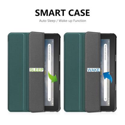 Amazon Fire 7 12th 2022 ENKAY Smart Leather Tablet Case