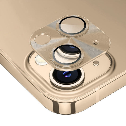 Film protecteur d'objectif en verre trempé en alliage d'aluminium ENKAY pour iPhone 14 / 14 Max, pour iPhone 14 / 14 Plus