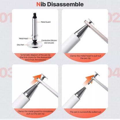 AT-28 Macarone Color Passive Capacitive Pen Mobile Phone Touch Screen Stylus with 1 Pen Head, Stylus with 1 Pen Head(Green), Stylus with 1 Pen Head(Blue), Stylus with 1 Pen Head(White), Stylus with 1 Pen Head(Black), Stylus with 1 Pen Head(Purple)     ...