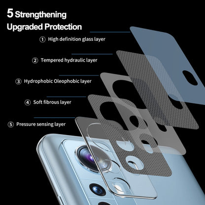 For Xiaomi 12 Pro / 12S Pro ENKAY 0.2mm 9H Rear Camera Tempered Glass Film, For Xiaomi 12 Pro / 12S Pro (1 PCS), For Xiaomi 12 Pro / 12S Pro (2 PCS)