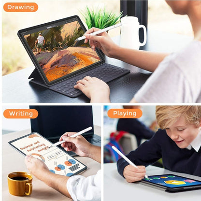 AT-29  High Accuracy Single Use Magnetic Suction Passive Capacitive Pen Mobile Phone Touch Stylus with 1 Pen Head, Stylus with 1 Pen Head(Black), Stylus with 1 Pen Head(White)