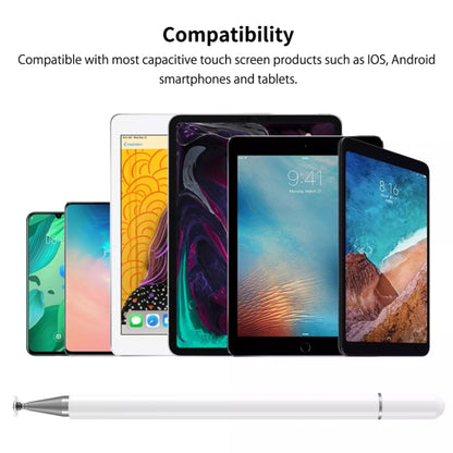 AT-29  High Accuracy Single Use Magnetic Suction Passive Capacitive Pen Mobile Phone Touch Stylus with 1 Pen Head, Stylus with 1 Pen Head(Black), Stylus with 1 Pen Head(White)