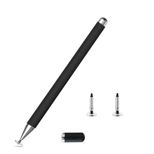 AT-29  High Accuracy Single Use Magnetic Suction Passive Capacitive Pen Mobile Phone Touch Stylus with 2 Pen Head, Stylus with 2 Pen Head(Black), Stylus with 2 Pen Head(White)