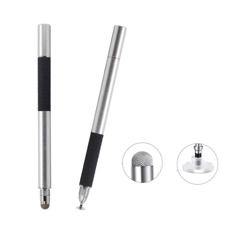 AT-31 Conductive Cloth Head + Precision Sucker Capacitive Pen Head 2-in-1 Handwriting Stylus