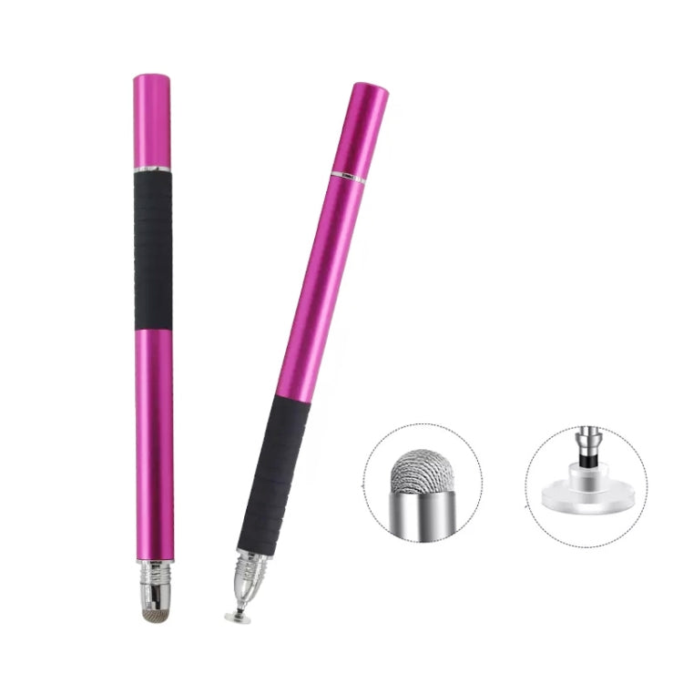 AT-31 Conductive Cloth Head + Precision Sucker Capacitive Pen Head 2-in-1 Handwriting Stylus