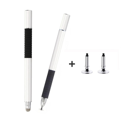 AT-31 Conductive Cloth Head + Precision Sucker Capacitive Pen Head 2-in-1 Handwriting Stylus with 2 Pen Head
