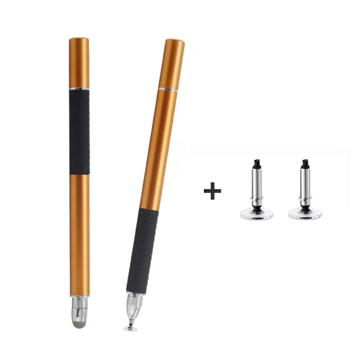 AT-31 Conductive Cloth Head + Precision Sucker Capacitive Pen Head 2-in-1 Handwriting Stylus with 2 Pen Head
