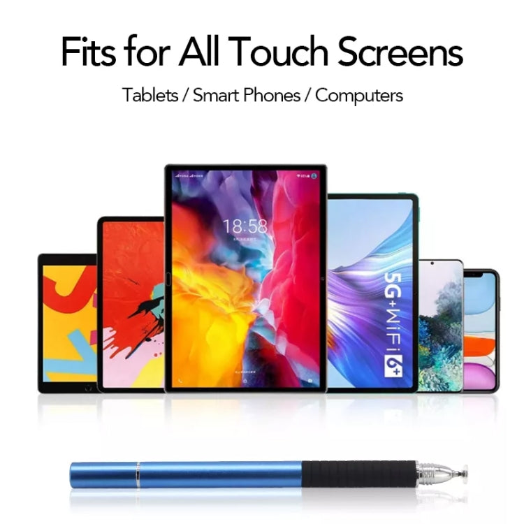 AT-31 Conductive Cloth Head + Precision Sucker Capacitive Pen Head 2-in-1 Handwriting Stylus with 2 Pen Head