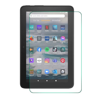 For Amazon Fire 7 (12th/2022) ENKAY Hat-Prince 0.33mm Explosion-proof Tempered Glass Protector Anti-Scratch Film, 1 PCS, 2 PCS