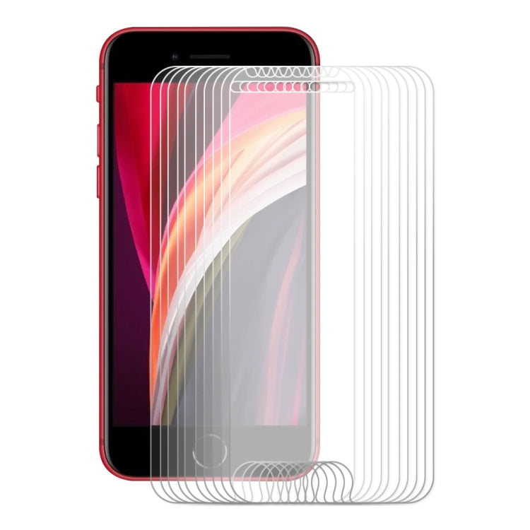 ENKAY Thickened 0.26mm 9H 2.5D Tempered Glass Film For iPhone SE 2022 / 2020, 1 PCS, 2 PCS, 5 PCS, 10 PCS