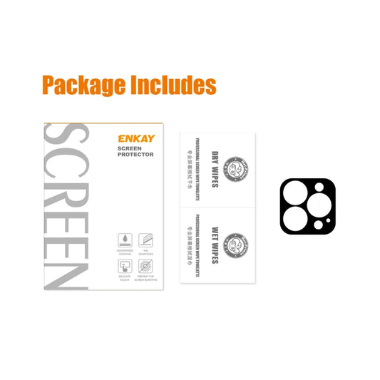 ENKAY Film en verre trempé 9H pour objectif arrière pour iPhone 13 Pro / 13 Pro Max, pour iPhone 13 Pro / 13 Pro Max (1 pièce), pour iPhone 13 Pro / 13 Pro Max (2 pièces)