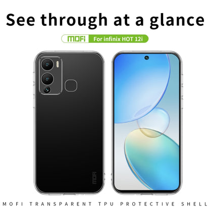 MOFI Ming Series Ultra-thin TPU Phone Case, For Infinix Hot 10 Lite / Smart 5/ X657, For Infinix Hot 10 Play, For Infinix Hot 12, For Infinix Hot 12i, For Infinix Hot 12 Play, For Infinix Note 12 / G96, For Tecno Spark GO 2022