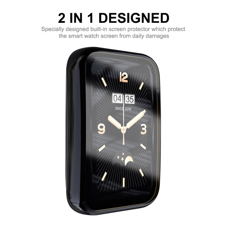 For Xiaomi Mi Band 7 Pro ENKAY Hat-Prince Full Coverage Electroplated TPU Screen Protection Case