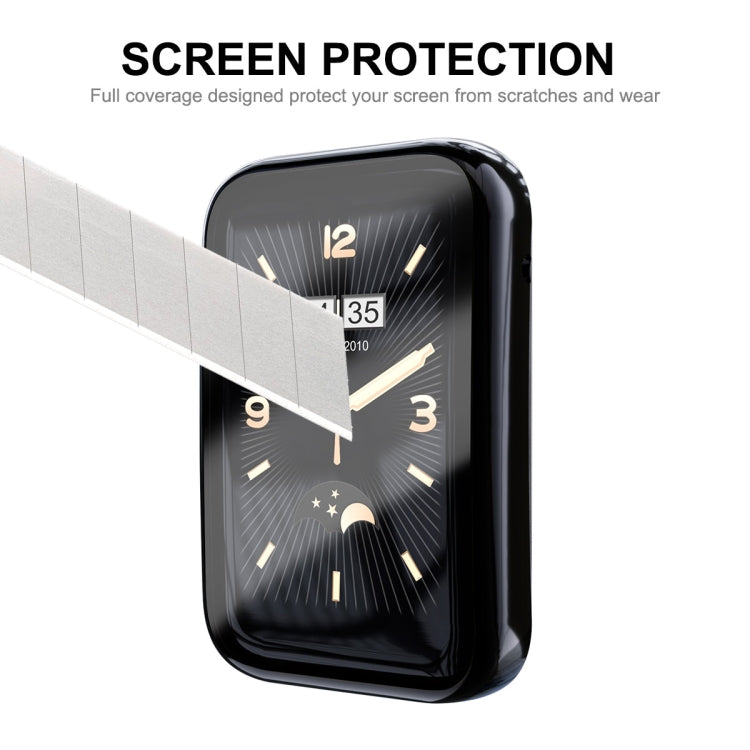 For Xiaomi Mi Band 7 Pro ENKAY Hat-Prince Full Coverage Electroplated TPU Screen Protection Case