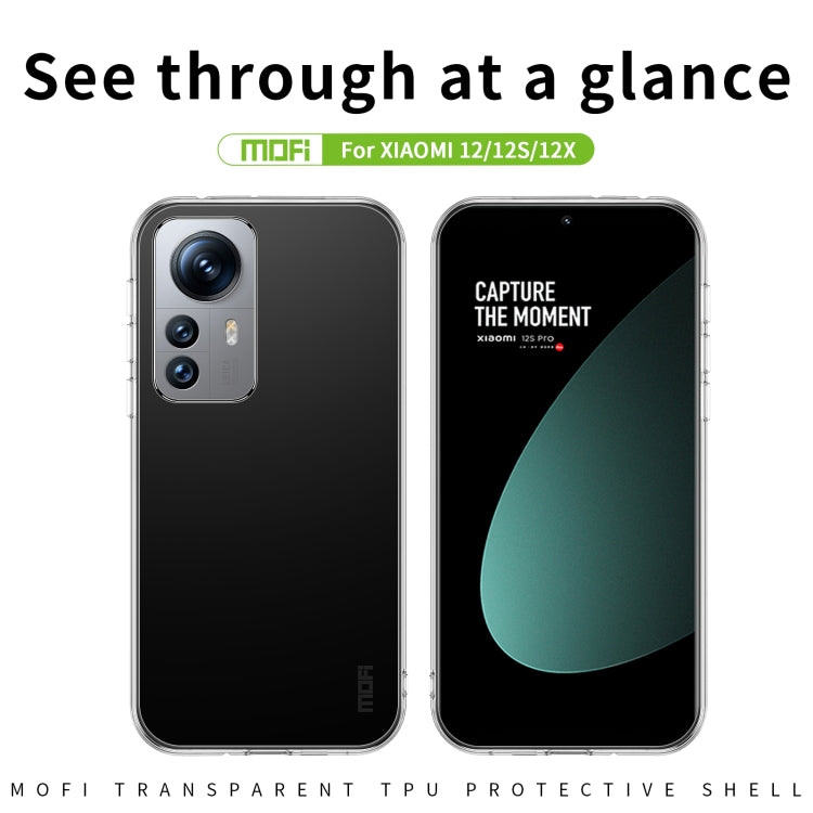 MOFI Ming Series Ultra-thin TPU Phone Case, For Xiaomi 12 / 12S / 12X, For Xiaomi 12 Pro / 12S Pro / 12 Pro Dimensity, For Xiaomi 12S Ultra, For Infinix Note 11G88 / 12G88, For Infinix Smart 6 / X6511b, For Tecno Spark 7