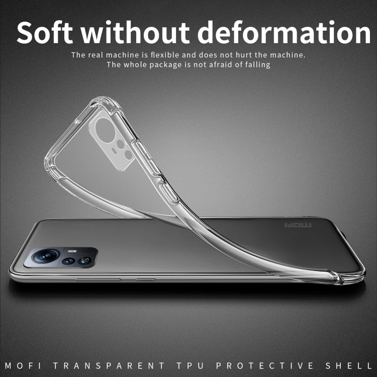 MOFI Ming Series Ultra-thin TPU Phone Case, For Xiaomi 12 / 12S / 12X, For Xiaomi 12 Pro / 12S Pro / 12 Pro Dimensity, For Xiaomi 12S Ultra, For Infinix Note 11G88 / 12G88, For Infinix Smart 6 / X6511b, For Tecno Spark 7