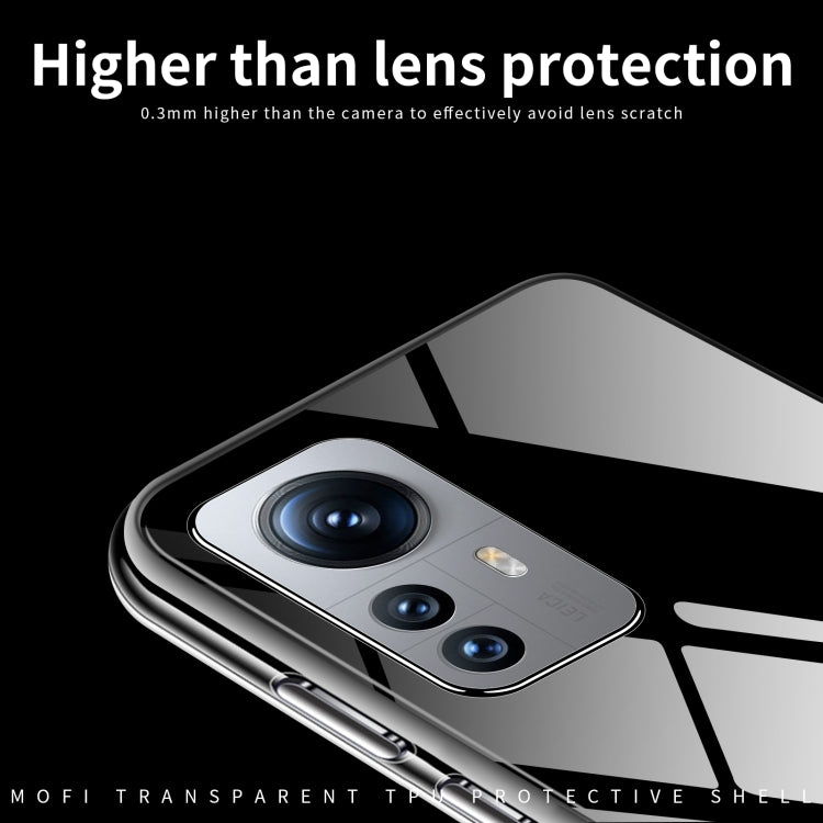 MOFI Ming Series Ultra-thin TPU Phone Case, For Xiaomi 12 / 12S / 12X, For Xiaomi 12 Pro / 12S Pro / 12 Pro Dimensity, For Xiaomi 12S Ultra, For Infinix Note 11G88 / 12G88, For Infinix Smart 6 / X6511b, For Tecno Spark 7