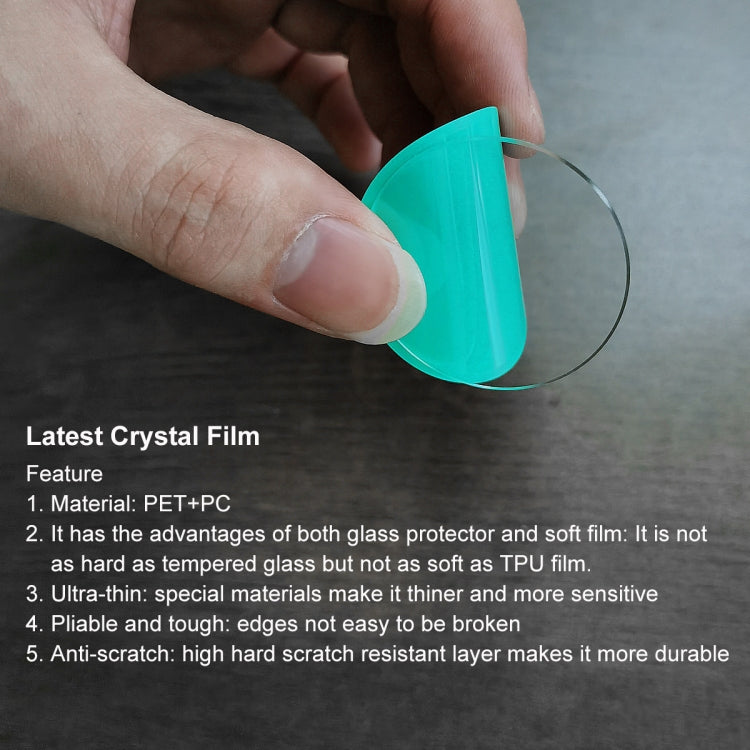 For Samsung Galaxy Watch5 44mm ENKAY Hat-Prince Crystal Anti-scratch Screen Protector Film, 1 PCS, 2 PCS