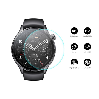 For Xiaomi Watch S1 Pro ENKAY 0.2mm 9H Tempered Glass Screen Protector Film, 1 PCS, 2 PCS, 5 PCS, 10 PCS