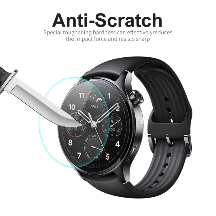 For Xiaomi Watch S1 Pro ENKAY 0.2mm 9H Tempered Glass Screen Protector Film, 1 PCS, 2 PCS, 5 PCS, 10 PCS