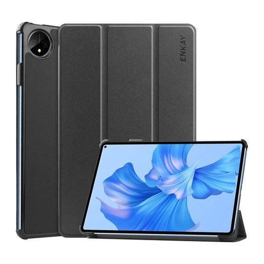 For Huawei MatePad Pro 11 2022 ENKAY Plastic Back Cover Smart Leather Stand Case