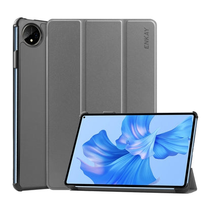 For Huawei MatePad Pro 11 2022 ENKAY Plastic Back Cover Smart Leather Stand Case