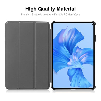 For Huawei MatePad Pro 11 2022 ENKAY Plastic Back Cover Smart Leather Stand Case