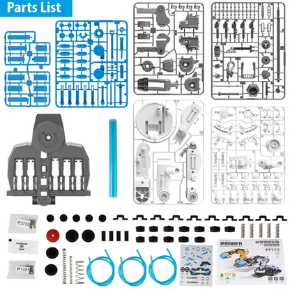 MoFun 101 Bras Robotique Hydraulique 3 en 1 Jouets Assemblés Scientifiques et Éducatifs, 101, 102