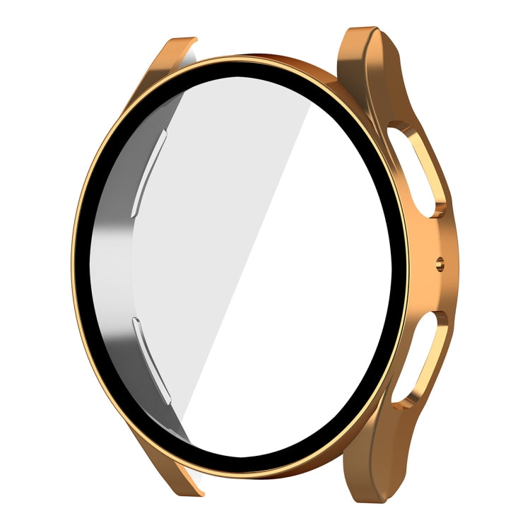 For Samsung Galaxy Watch5 40mm ENKAY Hat-Prince Full Coverage PC Frame + 9H Tempered Glass Case