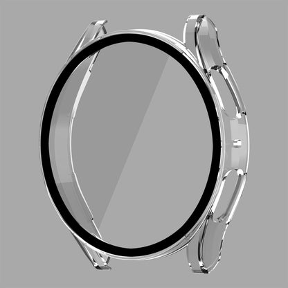 For Samsung Galaxy Watch5 40mm ENKAY Hat-Prince Full Coverage PC Frame + 9H Tempered Glass Case