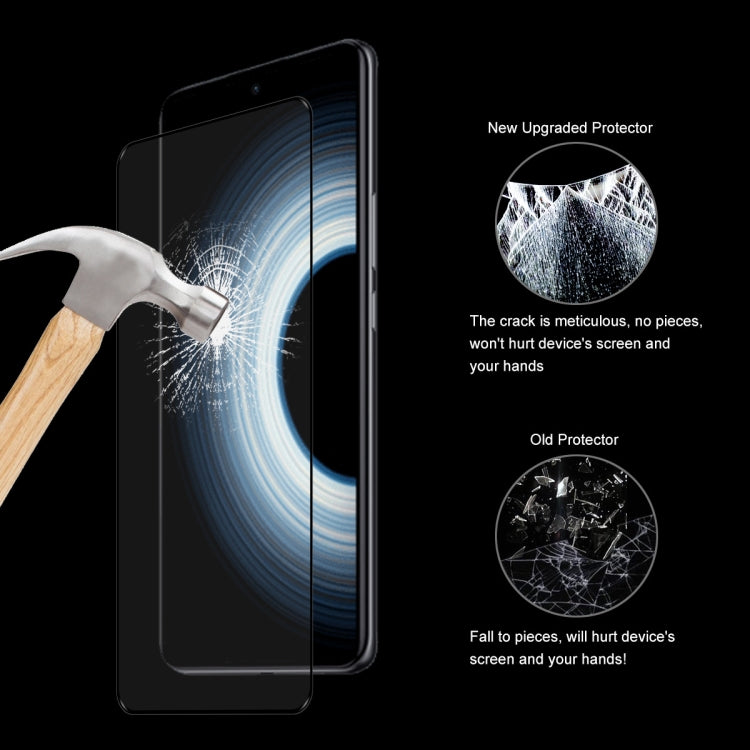 For Xiaomi Redmi K50 Ultra ENKAY Full Glue 0.26mm 9H 2.5D Tempered Glass Full Film, 1 PCS, 2 PCS, 5 PCS, 10 PCS