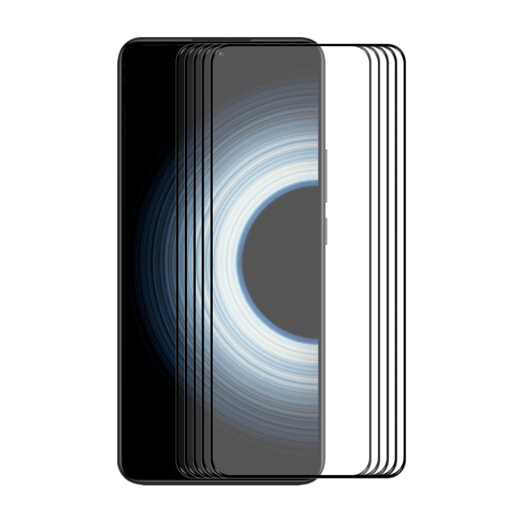 For Xiaomi Redmi K50 Ultra ENKAY Full Glue 0.26mm 9H 2.5D Tempered Glass Full Film, 1 PCS, 2 PCS, 5 PCS, 10 PCS