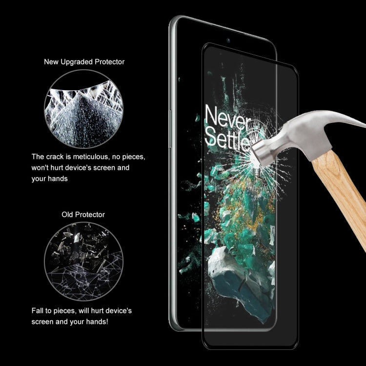For OnePlus 10T / Ace Pro ENKAY Full Glue 0.26mm 9H 2.5D Tempered Glass Full Film, 1 PCS, 2 PCS, 5 PCS, 10 PCS