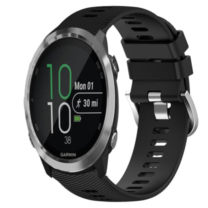 20mm Solid Color Soft Silicone Watch Band, For Garmin Garminmove Style, For Garmin Forerunner 645 Music
