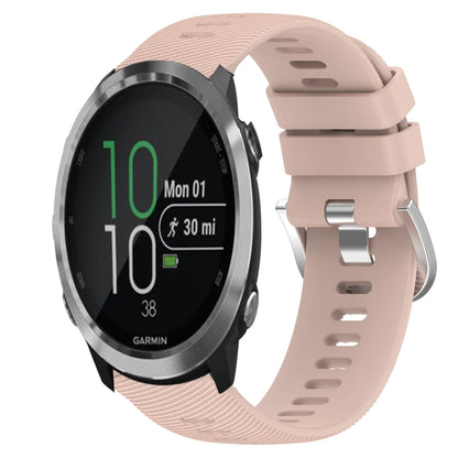 20mm Solid Color Soft Silicone Watch Band, For Garmin Garminmove Style, For Garmin Forerunner 645 Music