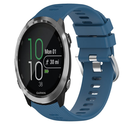 20mm Solid Color Soft Silicone Watch Band, For Garmin Garminmove Style, For Garmin Forerunner 645 Music